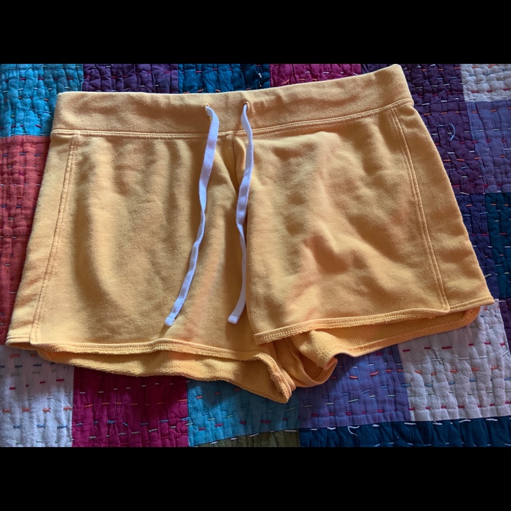 Mustard orange shorts